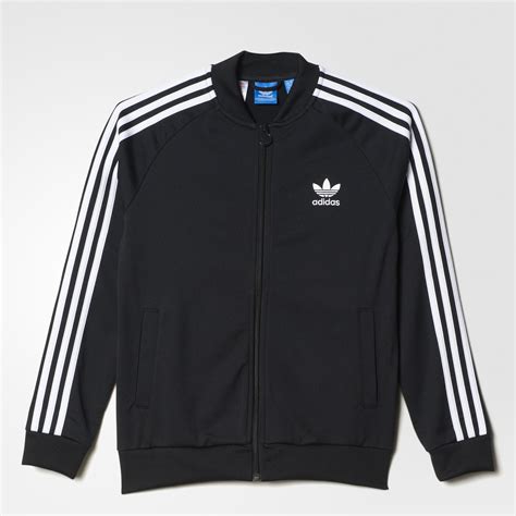 adidas black and white jacket cheap|Adidas jacket originals.